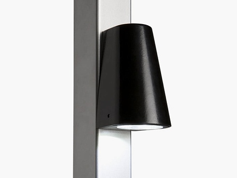 Заказать Элегантное LED-освещение Locinox (Бельгия) TRICONE для ворот, цвета zilver и 9005 (черный) в Усть-Лабинске